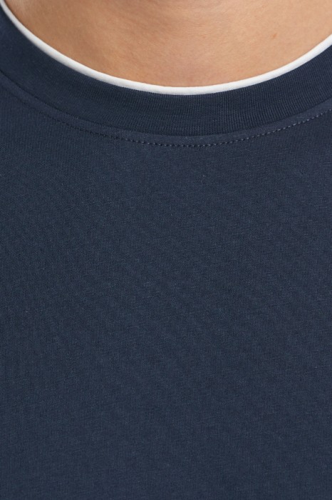 футболка из хлопка от бренда kanzler вид слева