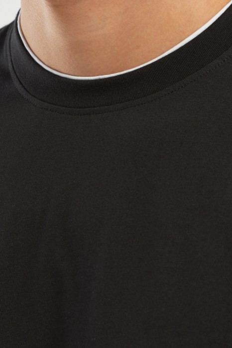 футболка из хлопка от бренда kanzler вид слева