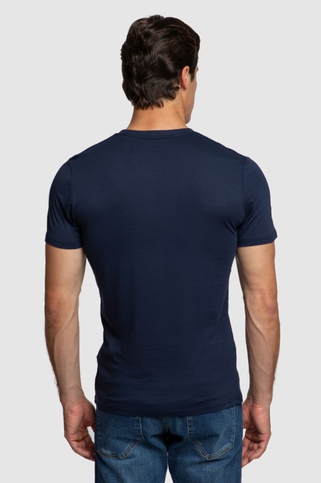 футболка из хлопка от бренда kanzler вид слева