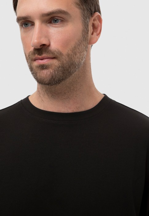 футболка из хлопка от бренда kanzler вид слева