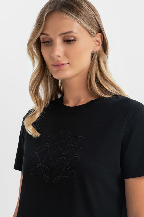 футболка из хлопка от бренда kanzler вид слева