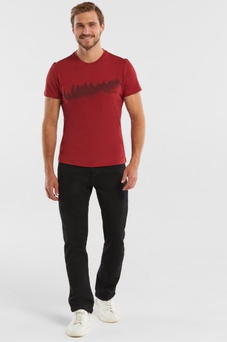 футболка из хлопка с недорогой стоимостью вид справа