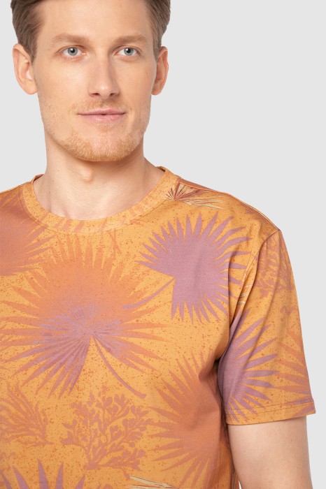 футболка из хлопка от бренда kanzler вид слева