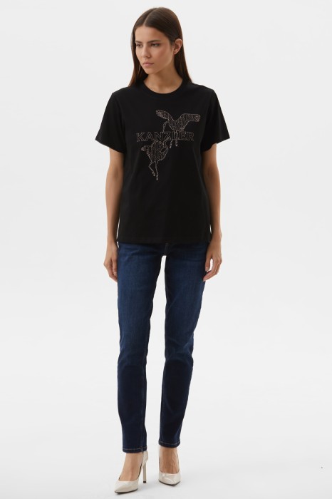 футболка из хлопка по цене 3990 руб вид справа