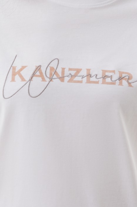 футболка из хлопка от бренда kanzler вид слева