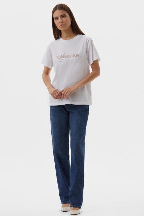 футболка из хлопка по цене 2990 руб вид справа