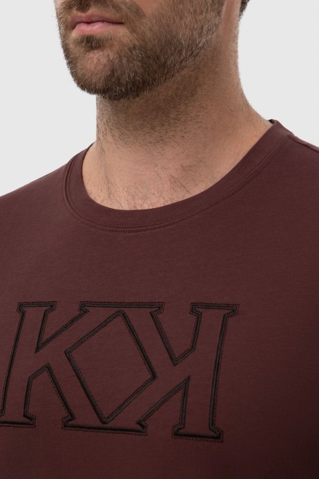 футболка из хлопка от бренда kanzler вид слева