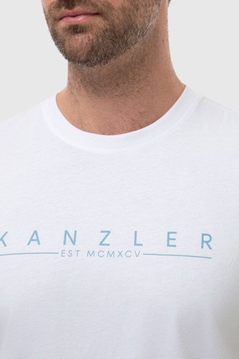 футболка из хлопка от бренда kanzler вид слева