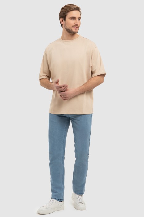 футболка из хлопка из хлопка спереди