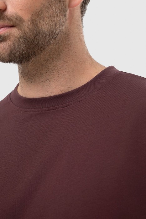 футболка из хлопка от бренда kanzler вид слева