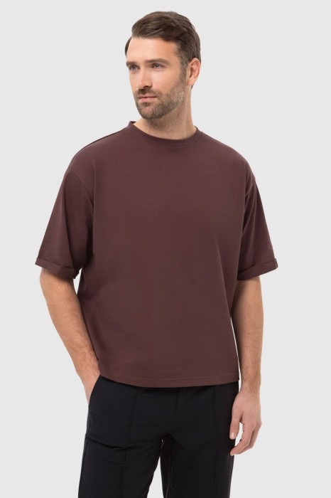 футболка из хлопка из россии вид сбоку