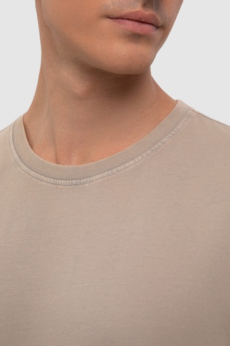 футболка из хлопка от бренда kanzler вид слева