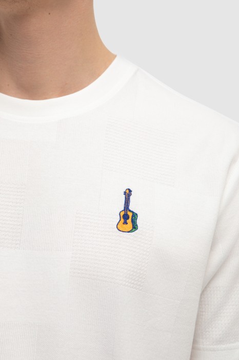 футболка из хлопка от бренда kanzler вид слева