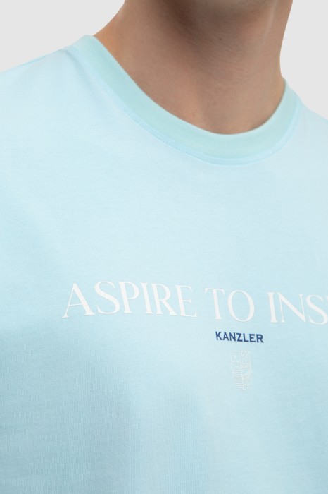 футболка из хлопка от бренда kanzler вид слева