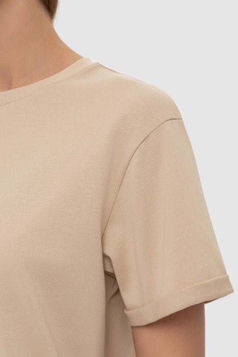 футболка из хлопка от бренда kanzler вид слева