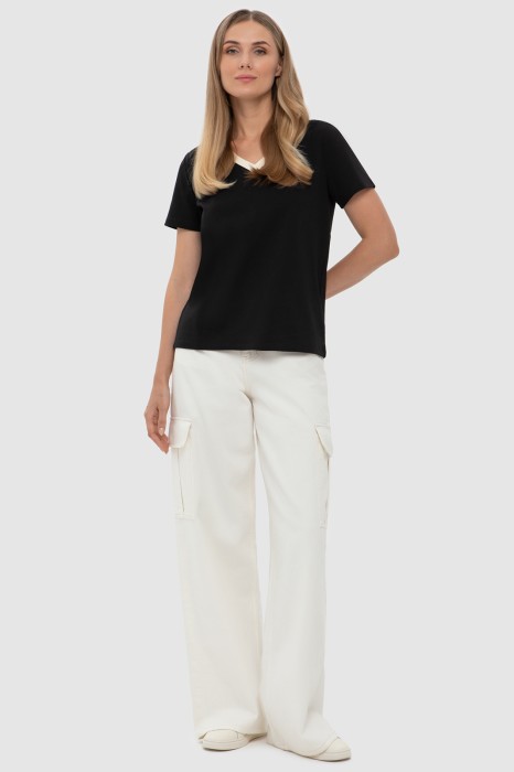 футболка из хлопка из россии вид сбоку