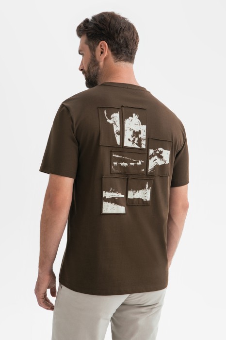 футболка из хлопка по цене 4990 руб вид справа