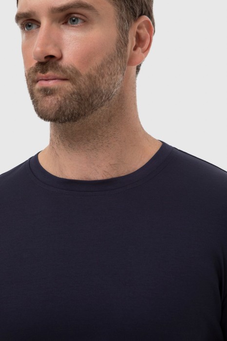 футболка из мерсеризованного хлопка от бренда kanzler вид слева