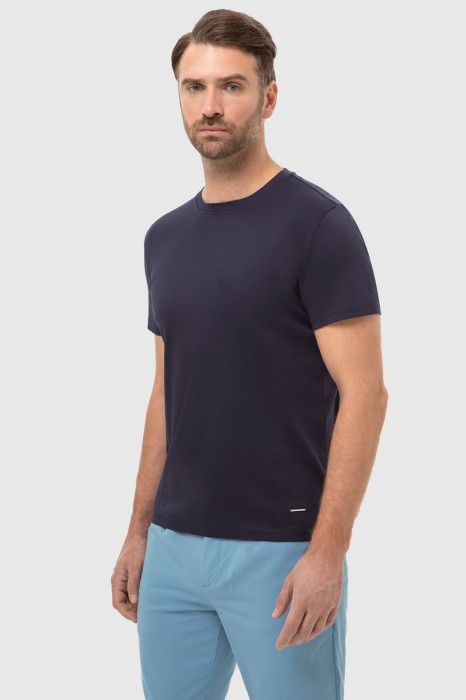 футболка из мерсеризованного хлопка из россии вид сбоку