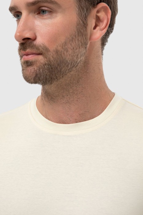 футболка из мерсеризованного хлопка от бренда kanzler вид слева