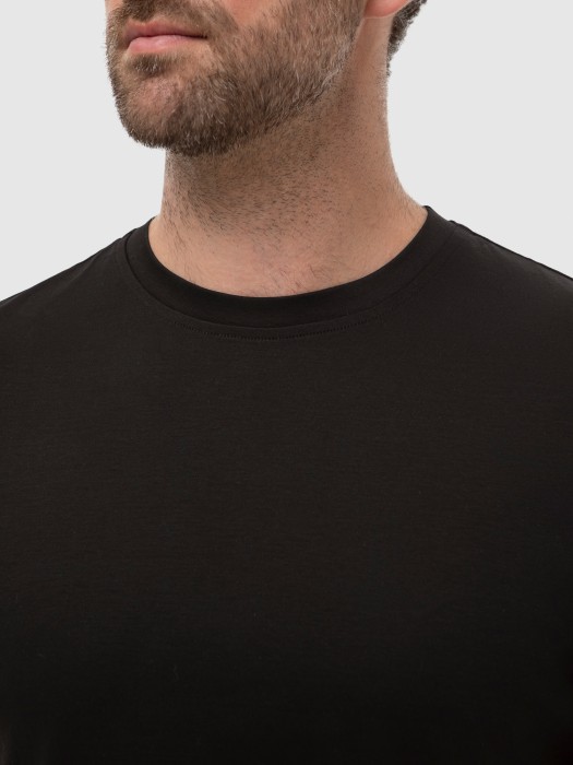 футболка из мерсеризованного хлопка от бренда kanzler вид слева