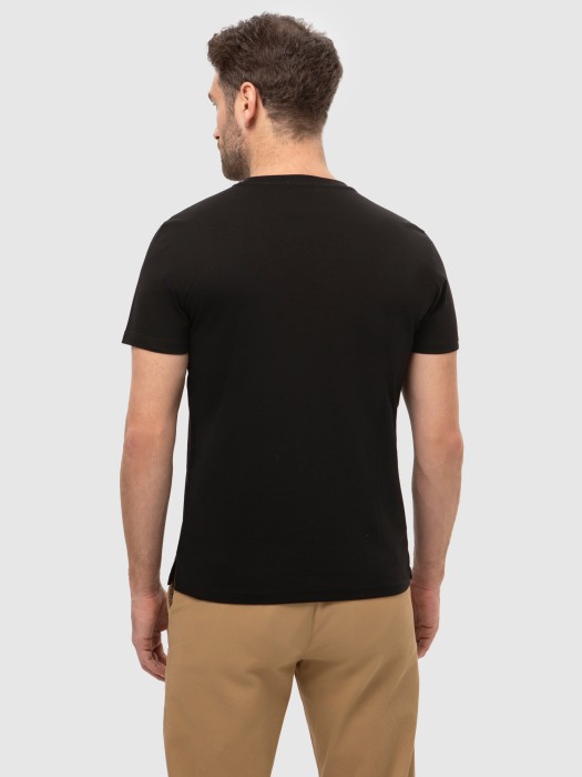 футболка из мерсеризованного хлопка по цене 5490 руб вид справа