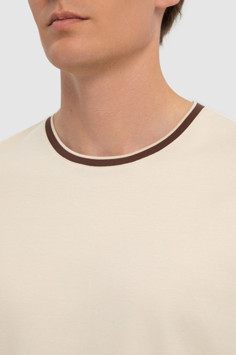 футболка из мерсеризованного хлопка от бренда kanzler вид слева