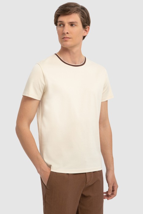 футболка из мерсеризованного хлопка по цене 4990 руб вид справа