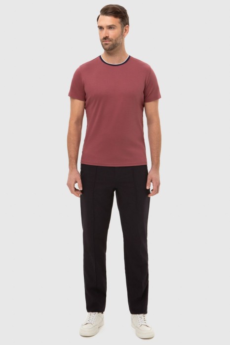 футболка из мерсеризованного хлопка из россии вид сбоку