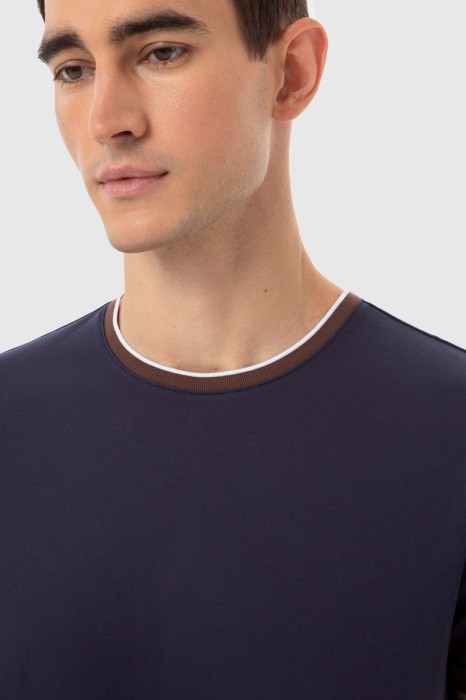 футболка из мерсеризованного хлопка от бренда kanzler вид слева