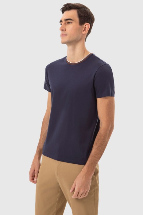 футболка из мерсеризованного хлопка по цене 4990 руб вид справа