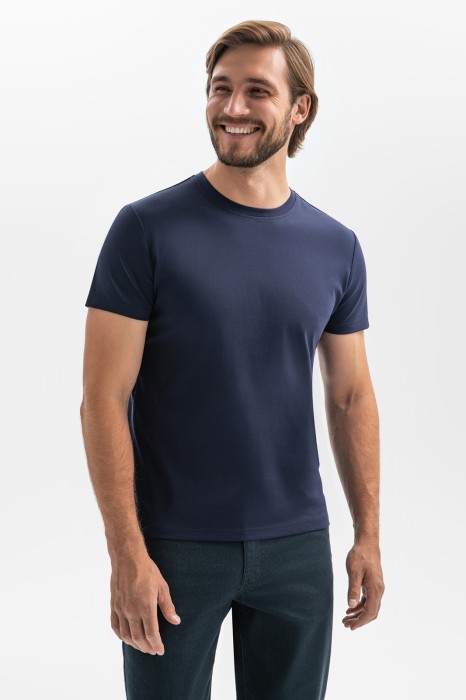 футболка из мерсеризованного хлопка фотография