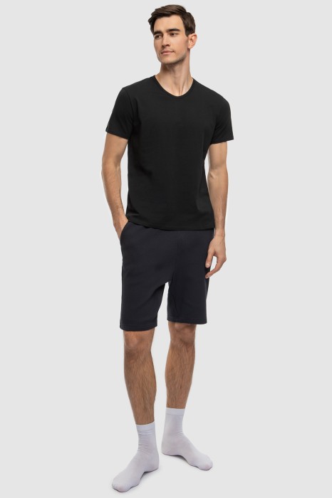 футболка нательная из хлопка из россии вид сбоку