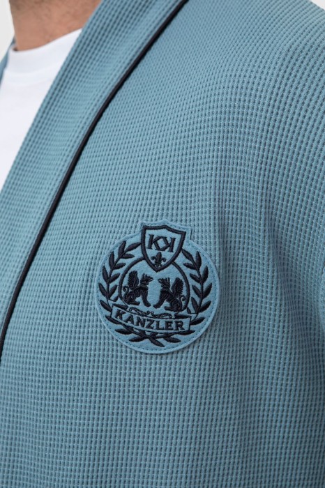 халат из хлопка от бренда kanzler вид слева