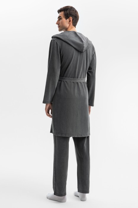 халат из хлопка по цене 10990 руб вид справа