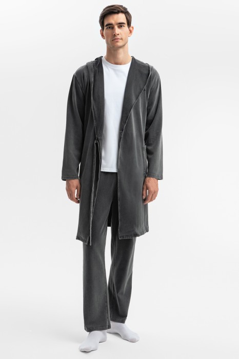 халат из хлопка из россии вид сбоку