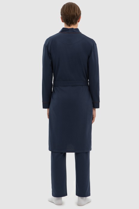 халат из хлопка из россии вид сбоку