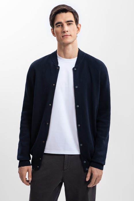 кардиган из хлопка и кашемира фотография