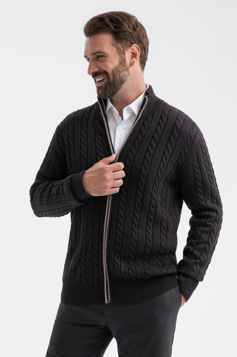 кардиган из хлопка и кашемира фотография