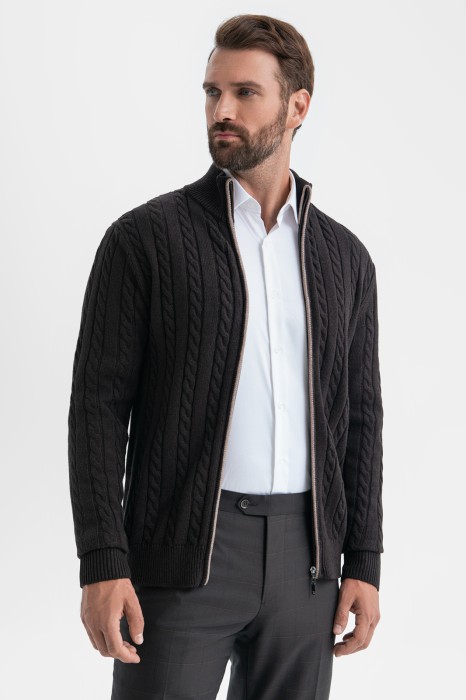 кардиган из хлопка и кашемира по цене 14990 руб вид справа