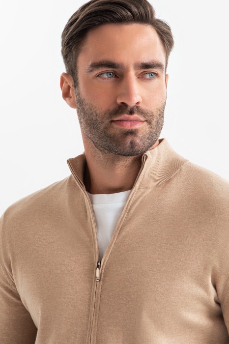 кардиган из хлопка от бренда kanzler вид слева