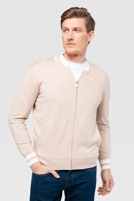 кардиган из хлопка фотография