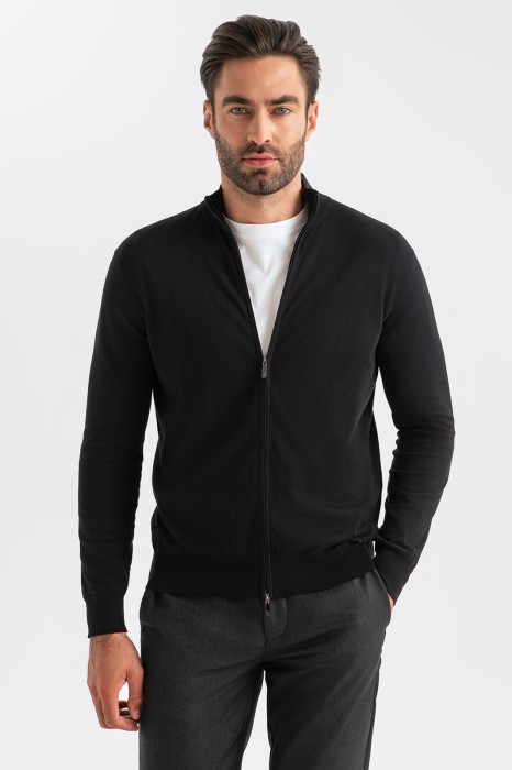 кардиган из хлопка фотография