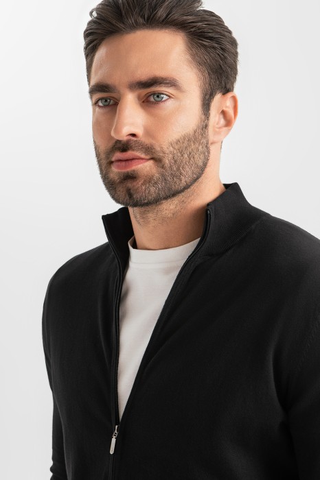 кардиган из хлопка от бренда kanzler вид слева