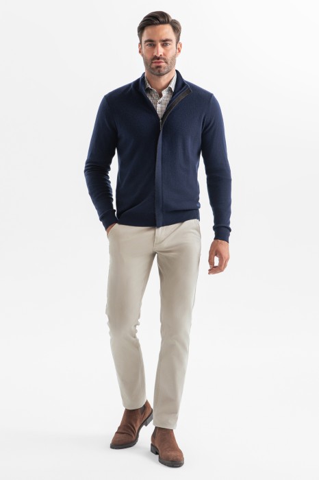 кардиган из шерсти и кашемира limited edition из россии вид сбоку