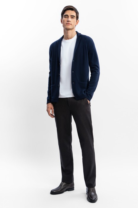 кардиган из шерсти и кашемира limited edition из шерсти спереди