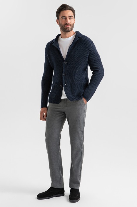 кардиган из шерсти из россии вид сбоку