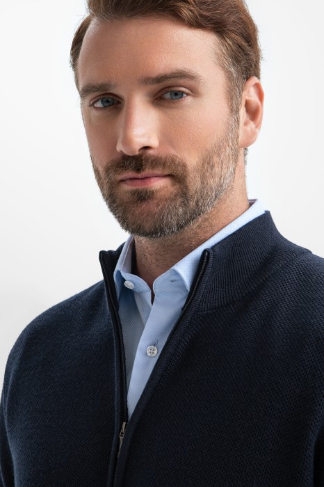 кардиган из шерсти от бренда kanzler вид слева