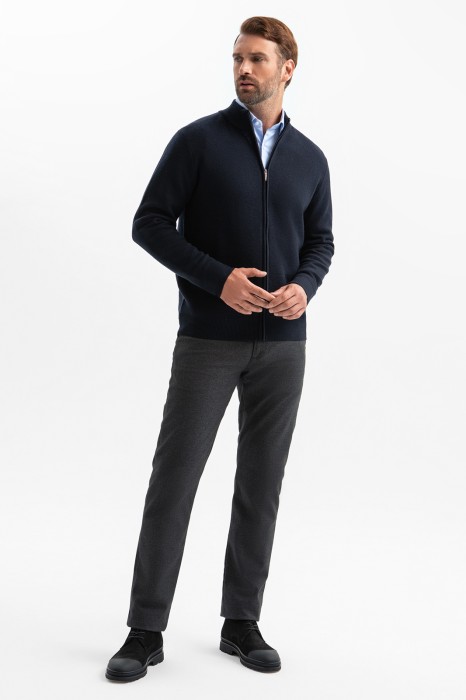 кардиган из шерсти из россии вид сбоку