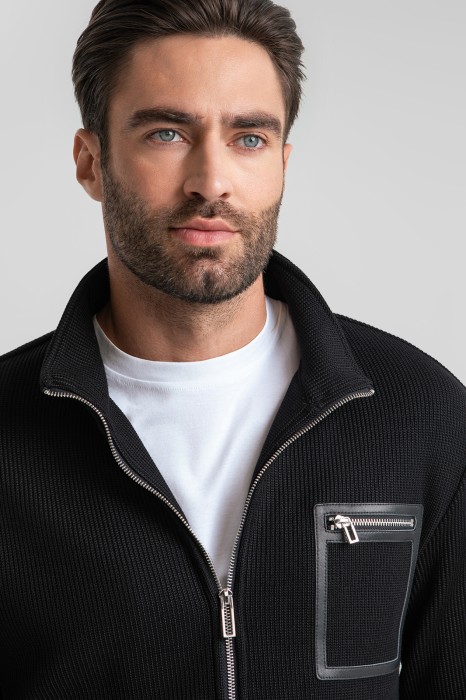 кардиган на молнии limited edition от бренда kanzler вид слева